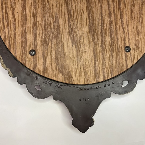 EUC Vintage DART Federal Eagle Porthole Bullseye Mirror MCM Decor Made In USA - Picture 9 of 9